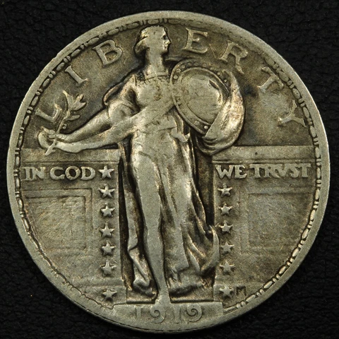 1919 Standing Liberty Silver Quarter Cover