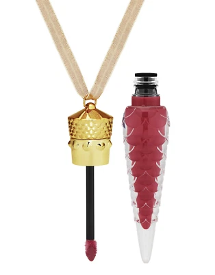 CHRISTIAN LOUBOUTIN BEAUTY Loubilaque Lip Lacquer Colibretta Kette Lippenstift  - Bild 1 von 4