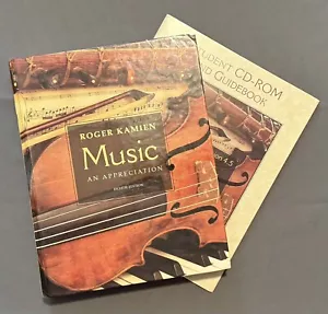 Music: An Appreciation W/ Multimedia Companion 4.5 CD-ROM by Kamien, Roger, Comp - Bild 1 von 16