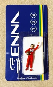 Ayrton Senna - 3x World Champion - Figure with Trophy - 1:43 - Picture 1 of 3