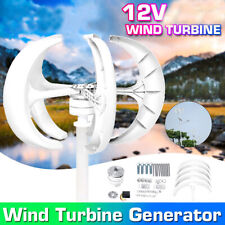 5 Blades 800W Vertical Axis Wind Turbines Generator Lantern 12V MPPT Motor Power