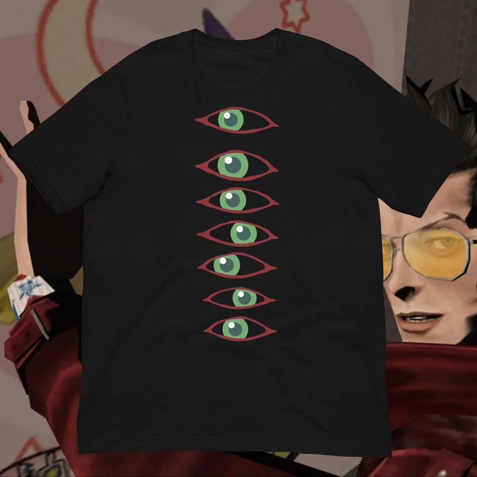 Camisa Cosplay No More Heroes Travis Touchdown Shifty Eye Suda 51  Foto 1 de 1