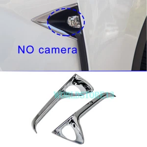 ABS Chrome Front Fog Light Lamp Cover Trim Decor fit for 2016-2019 Lexus RX350 - Picture 1 of 10