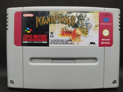 PowerMonger - Super Nintendo SNES EU PAL - SNSP-PM-UKV - Photo 1/4