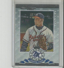 2001 Donruss CHIPPER JONES Diamond Kings #10 – 2216/2500