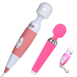 Mini varita de masaje de cuerpo completo de hada multivelocidad masajeador vibratorio relajante - Imagen 1 de 38