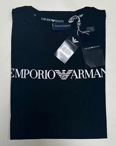 Herren Sommer T-Shirt Emporio Armani Kurzarmshirt - Bild 1 von 9