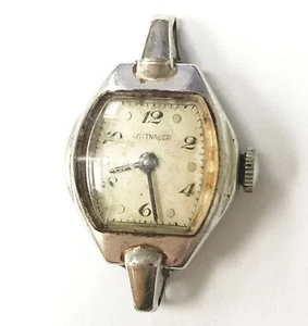 Wittnauer Vintage Ladies Stainless Steel 10K Gold Filled Bezel (for parts) - Picture 1 of 2