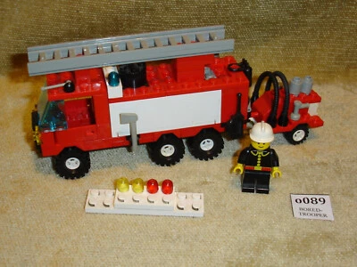 LEGO Sets: Classic Town: Fire: 6480-1 Hook and Ladder Truck (1986) LICHT & SOUND - Bild 1 von 4