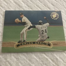 1996 Stadium Club Pittsburgh Pirates Baseball Card #153 Carlos Garcia-MLB-
