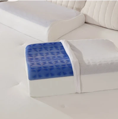 Sealy Cooling Gel Contour Memory Foam Pillow - Size 20" L x 15" W x 5" H 1959887 - Image 1 of 3