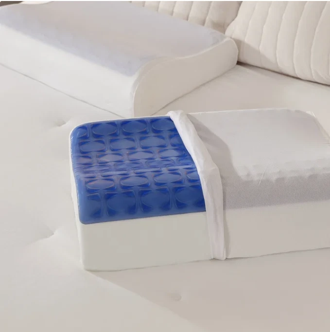 Sealy Cooling Gel Contour Memory Foam Pillow - Size 20" L x 15" W x 5" H 1959887 - Image 1 of 3