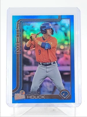 COLIN HOUCK 2025 TOPPS PRO DEBUT BASEBALL BLUE FOIL METS /150 Q4354 - Image 1 of 2