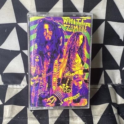WHITE ZOMBIE 1992 LA SEXORCISTO Devil Music Vol. 1 Cassette Tape Foto 1 de 4