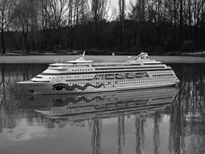 Bauplan Aida Modellbauplan Passagierschiff Schiffsmodell - Bild 1 von 1