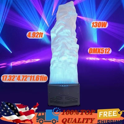 130W Fake Fire Flame Light Multiple Colors LED Flame Lamp DMX512 Mode Light - Image 1 of 4