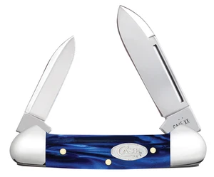 Case xx Knives Butterbean Blue Pearl Kirinite 23449 Taschenmesser rostfrei - Bild 1 von 3