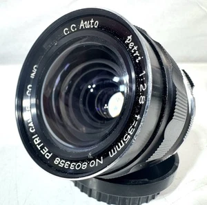 Petri CC Auto 35mm F2.8 Prime Lens with Petri Breech Mount - Picture 1 of 8