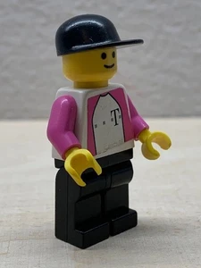 Lego Figur tel001s German Telekom Racing Cyclist Radrennfahrer Sportler Team - Bild 1 von 4