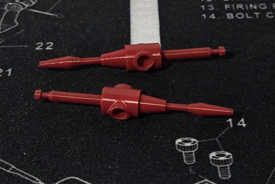 Transformers Thrust G1 Impreso en 3D Repuesto Rayo Nulo Juego De X2 Foto 1 de 4