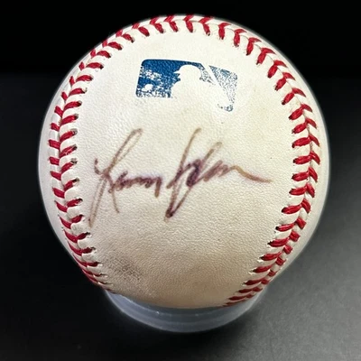 Larry Anderson IP Autographed Baseball Phillies Mariners Astros Red Sox SEE DESC - Image 1 of 4