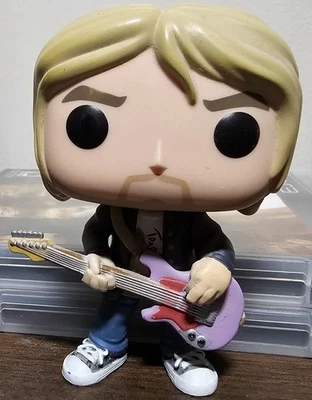 Funko Pop Rock Kurt Cobain Hot Topic Exclusive Figure - Image 1 of 2