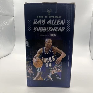 Ray Allen Legends Bobblehead Milwaukee Bucks nuovo - Foto 1 di 5