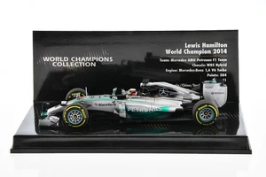 F1 MERCEDES W05 #44 L.Hamilton World Champion 2014 1/43 MINICHAMPS 436140044 - Picture 1 of 5