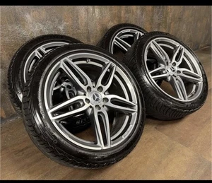 Original Mercedes E Klasse W213 19 Zoll AMG Felgen Winterräder - Bild 1 von 10