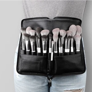 Foldable Makeup Brushes Waist Bag Makeup Tools Storage Bag Toiletry - Picture 1 of 12