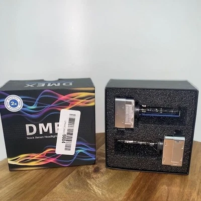 DMEX D3S HID Headlight Bulbs 8000K White Blue 35W Xenon 66340 42403 2-Pack - Image 1 of 4