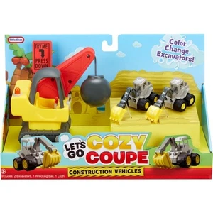 Little Tikes Let?? Go Cozy Coupe - Construction Vehicles 3 Pack - Picture 1 of 5
