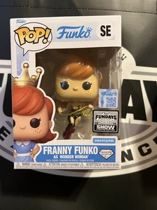 GRAIL POP Fundays 2025 Franny Funko as Diamond Wonder Woman Limited Edition 2100 - Picture 1 of 7