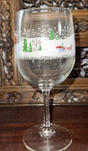 LENOX SLEIGHRIDE GOBLET VG CONDITION - Picture 1 of 2