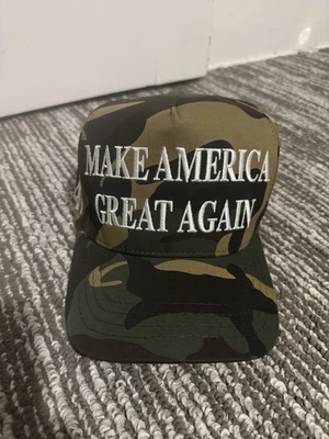 Gorra Edición Limitada Camuflada Donald Trump Cali Fama Gorra Auténtica MAGA 45-47 2025 Foto 1 de 4