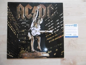 Angus Young "AC/DC" Original Autogramm signed LP-Cover "Stiff Upper" Vinyl ACOA - Bild 1 von 4
