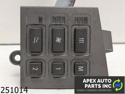 Panel de control de memoria del asiento delantero izquierdo del conductor OEM BMW 745Li 2002-2005 4,4 L Foto 1 de 4