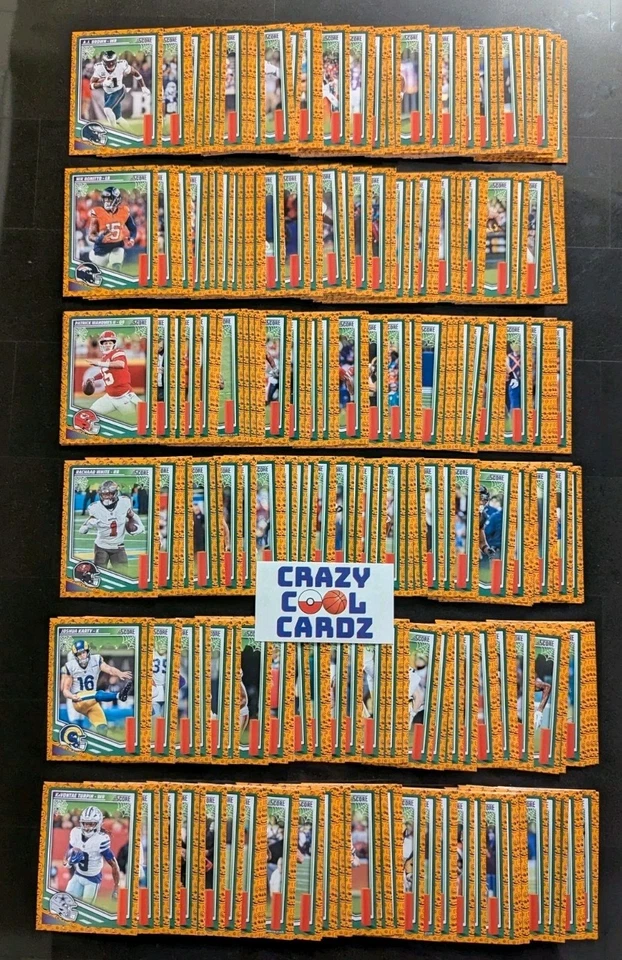 🏈2025 Score a Treat Football Cards Complete your set PYC Orange Base 1-300 - Image 1 of 1