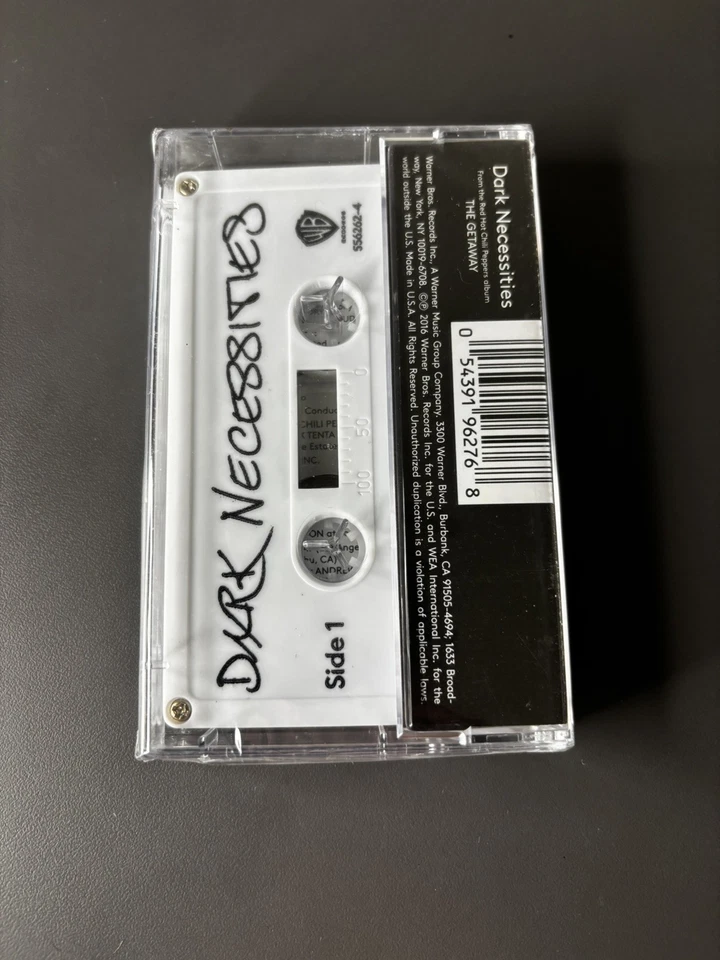 *NEW* Red Hot Chili Peppers - Dark Necessities Cassette Single from The Getaway - Image 1 of 3