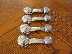 Buick Chevy Oldsmobile Pontiac Window Handle Cranks (4) Clear Chevelle GTO 442 - Picture 1 of 1