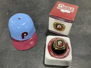 PHILLIES 2022 MIKE SCHMIDT 1980 WORLD SERIES REPLICA RING 2024 ICE CREAM HAT SGA - Picture 1 of 4