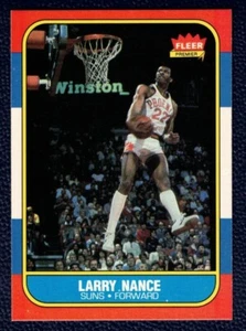 1986 Fleer #78 ~ Larry Nance ~ Phoenix Suns RC ~ NM ~ Sharp - Bild 1 von 2