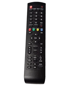 HKC Black Wireless Television Remote Control for HKC 32C9A, 32F1D, 32C1NHD-T2-EU - Picture 1 of 4