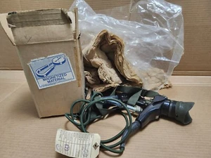 VINTAGE TANK PLANE PILOT MICROPHONE NOS WITH BOX MILITARY BRAKNELL WAR OLD RARE - Picture 1 of 24