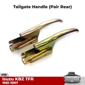 Tailgate Handle Latch Lock Pair Fit Isuzu KB TF Holden Rodeo Pickup 1981-97 E06 - Picture 1 of 6