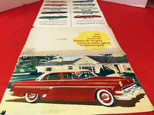 1954 Ford Mailout Double Sided Paper Brochure - Picture 1 of 7