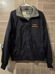 Wear Guard Navy Blue Insulated Jacket M Style 414NH Beaufort Construction Coat - Picture 1 of 4