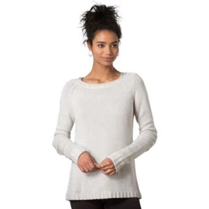 Toad & Co 100% Merino Wool Pullover Sweater Beige Womens Size Medium - Picture 1 of 11