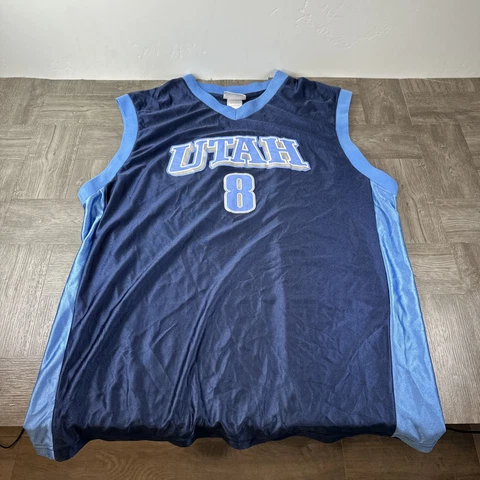 NBA  Utah Jazz Deron Williams #8 XL Men's Blue NBA Basketball Jersey Cover