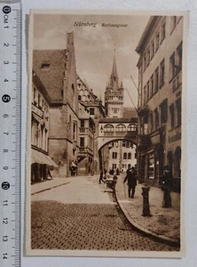 I121822 Cartolina Germania - Nurnberg - Rathausgasse - Bild 1 von 2